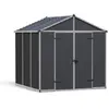 Abri de jardin Rubicon Canopia 229x229 cm Aluminium et Polycarbonate