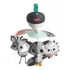 Mobile de voyage musical pour bébé Tiny Love Black et White