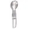OPTIMUS Cuillère-Fourchette pliable en titane