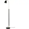 Lampadaire DELUXE en Métal et Noir/Laiton Diamètre 9,8 Cm