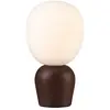 Lampe à poser en verre rouille 35,5 x 18,4 cm Buddy - Belid