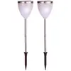 STAR TRADING Set de 2 lampes solaires LED décoratives Jannik