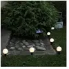 STAR TRADING Guirlande lumineuse solaire LED Combo, à 6 lampes, IP44, plastique