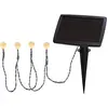 STAR TRADING Guirlande LED solaire Globini, blanc chaud