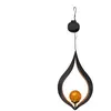 STAR TRADING Belle lampe solaire LED Melilla à suspendre