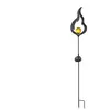 STAR TRADING Lampe solaire piquet Melilla Flamme avec LED