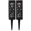 STAR TRADING Lampe déco solaire LED Izola avec piquet lot de 2