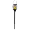 STAR TRADING Lampe solaire LED Flame, trois options d'utilisation, 42 cm