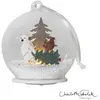STAR TRADING Lampe LED Forest Friends, ours blanc avec arbre