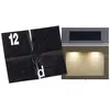 STAR TRADING Numéro de maison solaire LED Wally