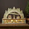 STAR TRADING Arc lumineux LED Bamberg forêt, piles