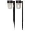 STAR TRADING Potelet solaire LED Cupola en lot de 2