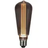 STAR TRADING Ampoule LED DecoLED NGC, Rustika E27 1,1 W gris 2.800 K