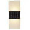 STAR TRADING Applique d'extérieur LED Wally, 20x8 cm blanc givré CCT