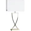 By Rydéns Omega lampe de table laiton/blanc hauteur 69cm