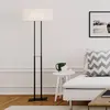 By Rydéns Luton lampadaire, blanc/noir, 150 cm