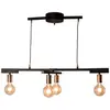 By Rydéns Zeona suspension, noir sable, à 4 lampes