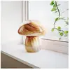 By Rydéns lampe à poser Mira Mushroom, naturel, verre, E27
