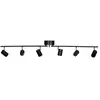 Lampe plafonnier en 6 spots By Rydéns Correct 17,5x124 cm