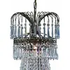 GENERIQUE Markslojd - LK100659 - Plafonnier à 9 ampoules en cristal antique, E14