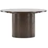 EBUY24 Venture Home Table Basse Bianca - Marron Foncé