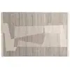 Tapis déco en laine rio 160x230cm beige