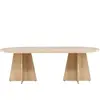 VENTURE HOME Table de repas ovale Bootcut naturel