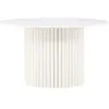 Härön table de salle à manger Ø110 cm blanc.