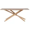 Meubles & Design Table À Manger En Bois Moderne 180x90 Cm