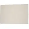 Tapis déco en laine milton 202x300cm blanc