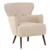 Lincoln fauteuil beige.