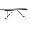 Table à manger design astrid 200cm noir