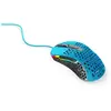 Xtrfy M4 RGB - Souris - pour droitiers - optique - filaire - USB - bleu