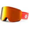 CHPO - Samoa Cat. 3 VLT 13% + Cat. 1 VLT 51% - Masque de ski taille L, rouge