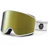 CHPO - Fiji Cat. 3 VLT 13% + Cat. 1 VLT 51% - Masque de ski taille M/L, vert olive