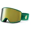 CHPO - Fiji Cat. 3 VLT 13% + Cat. 1 VLT 51% - Masque de ski taille M/L, vert olive
