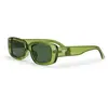 CHPO - Nicole Cat. 3 - Lunettes de soleil taille M, vert olive/blanc