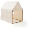 Kid's Concept - Maison en toile de coton et bois Blanc cassé taille unique