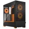 Fractal Design Pop Air RGB Orange Core Tempered Glass Clear Tint