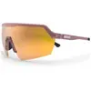 Lunettes Spektrum Klinger rose foncé avec verres à effet miroir Zeiss Multilayer Gold