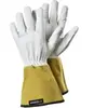 Merkloos / Sans marque Gants de soudeur Cuir en fleur de caprin et fils kevlar T 8