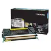 Lexmark - Jaune - original - cartouche de toner Entreprise Lexmark - pour Lexmark X748de, X748dte