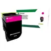 Lexmark 702XM - À rendement extrêmement élevé - magenta - original - cartouche de toner LCCP, LRP - pour Lexmark CS510de, CS510dte