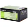 Lexmark 702K - Noir - original - cartouche de toner - pour Lexmark CS310dn, CS310n, CS410dn, CS410dtn, CS410n, CS510de, CS510dte