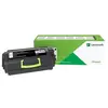Lexmark 622HE - À rendement élevé - noir - original - cartouche de toner Entreprise Lexmark - pour Lexmark MX710, MX711, MX810, MX811, MX812