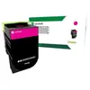 Lexmark 802XM - À rendement extrêmement élevé - magenta - original - cartouche de toner LCCP, LRP - pour Lexmark CX510de, CX510de Statoil, CX510dhe, CX510dthe