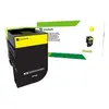 Lexmark 702HYE - À rendement élevé - jaune - original - cartouche de toner Entreprise Lexmark - pour Lexmark CS310dn, CS310n, CS410dn, CS410dtn, CS410n, CS510de, CS510dte