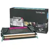 MM Lexmark - Magenta - original - cartouche de toner LCCP, LRP - pour Lexmark C734, C736, X734, X736, X738