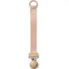 Attache-sucette clip en bois Nude Elodie Details