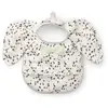 Elodie Details Bavoir Bébé Imperméable Souple Récupérateur - Design Scandinave - Dalmatian Dots